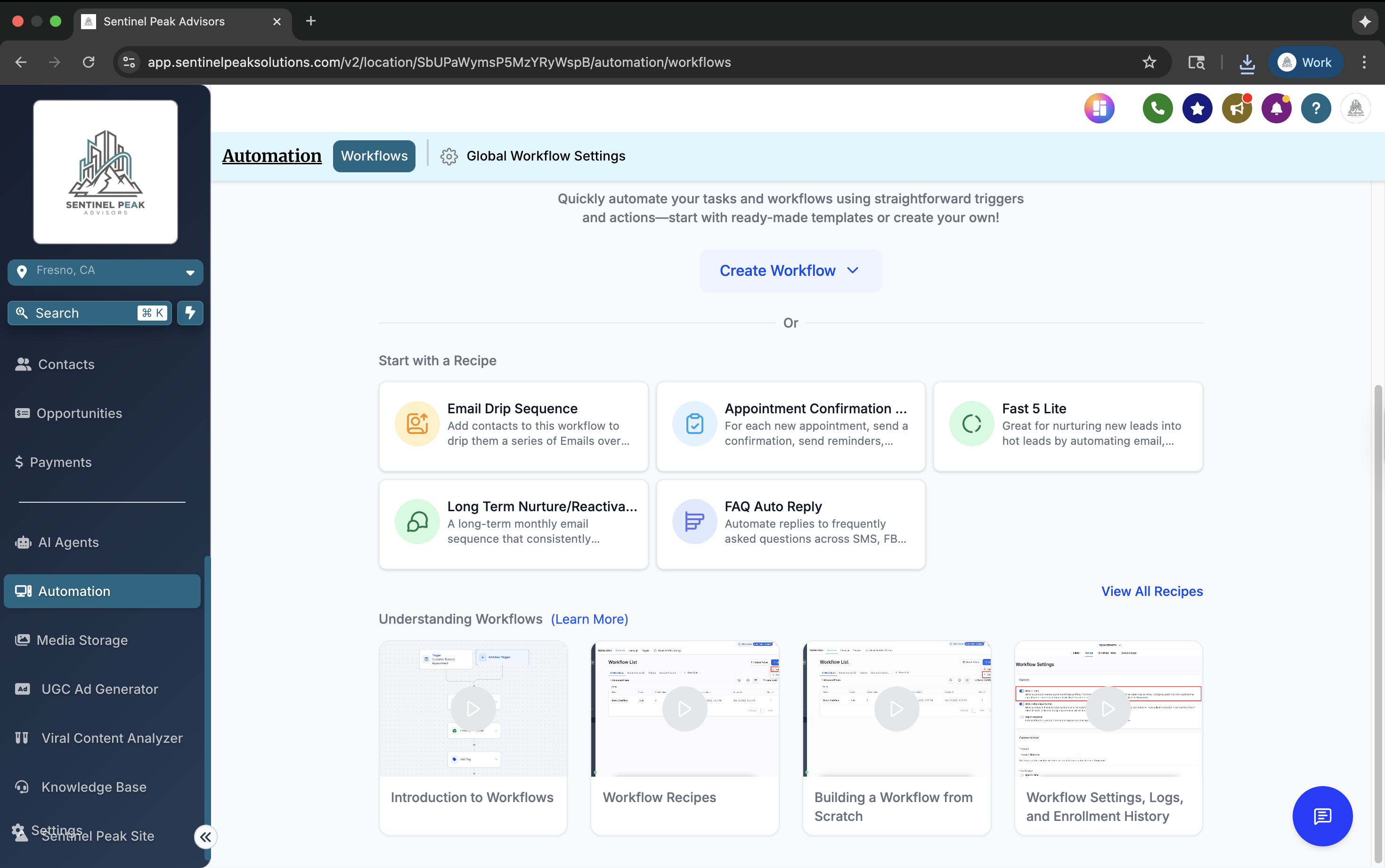 Workflow Builder