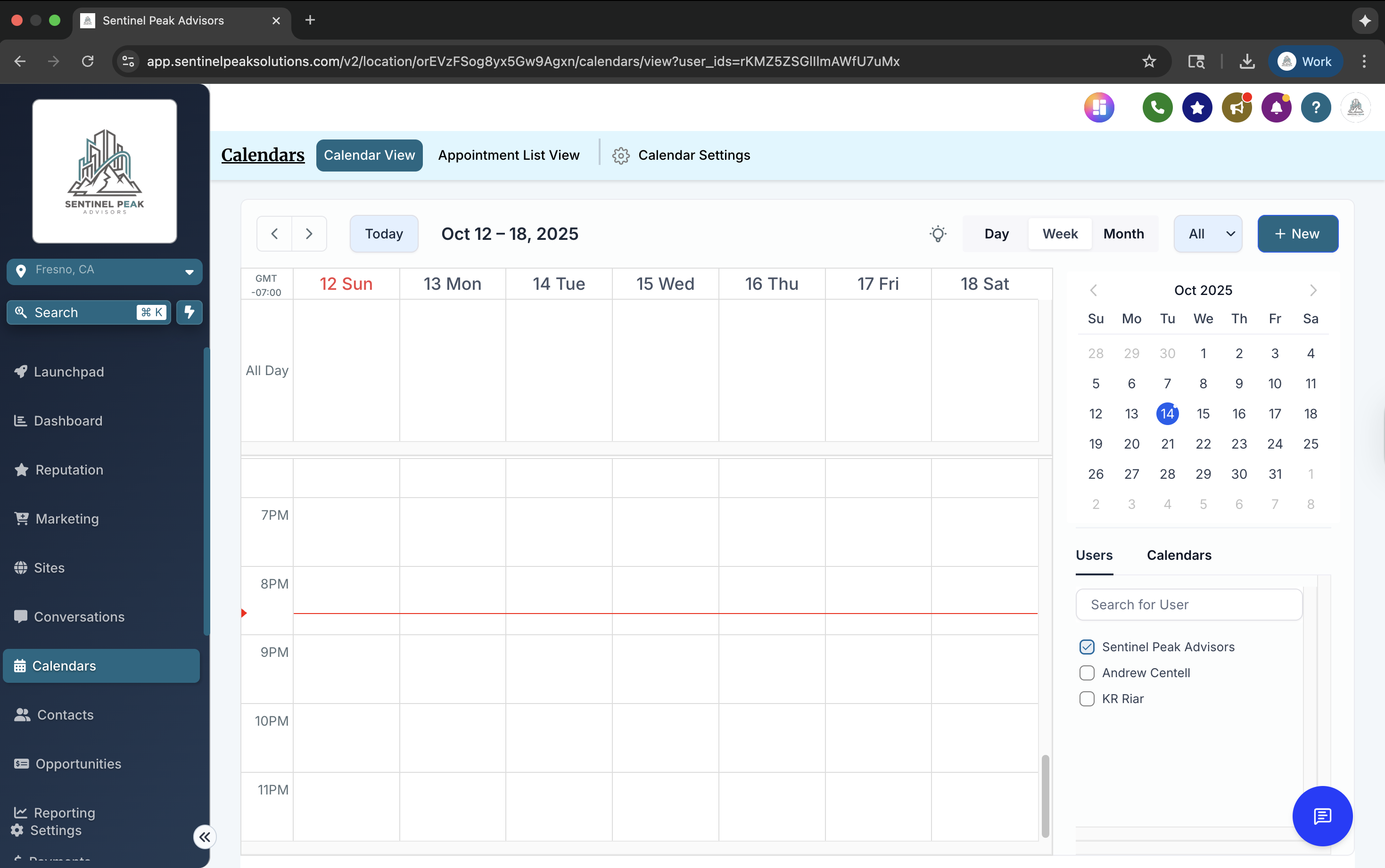 Calendar Overview